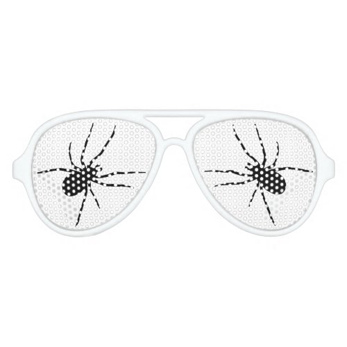 Creepy Spider  Aviator Sunglasses