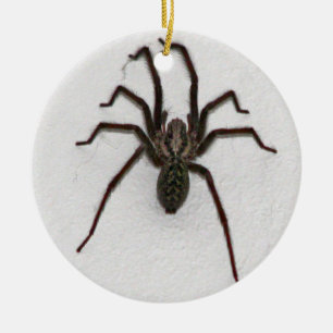 Creepy Spider Ceramic Ornament