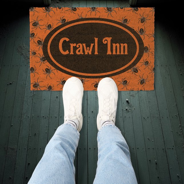 Creepy Spiders Coir Mat (Creator Uploaded)