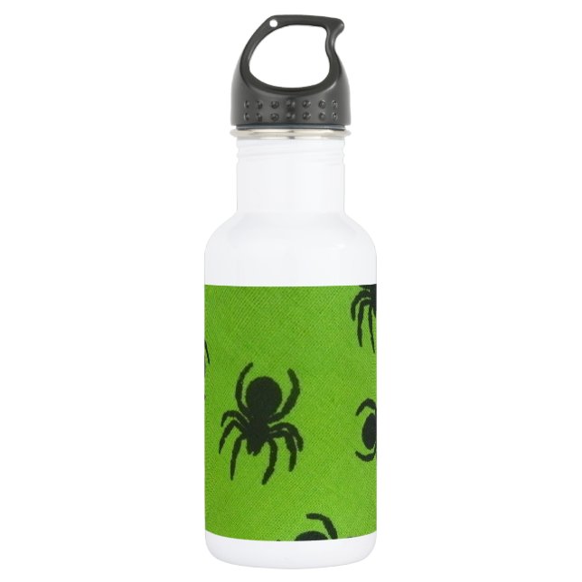 Creepy Spiders Water Bottle (Front)