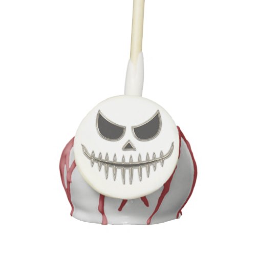 Creepy Spooky Halloween Skeleton Face Party Cake Pops