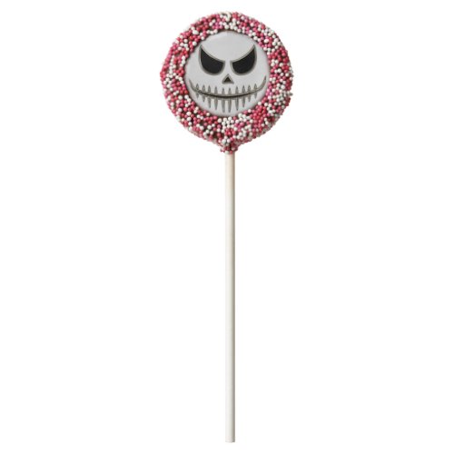 Creepy Spooky Halloween Skeleton Face Party Chocolate Covered Oreo Pop