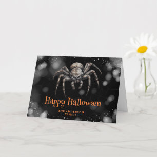 Creepy Spooky Scary Happy Halloween Card