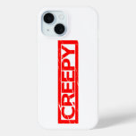 Creepy Stamp iPhone 15 Case