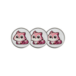 Creepy Staring Cat Golf Markers