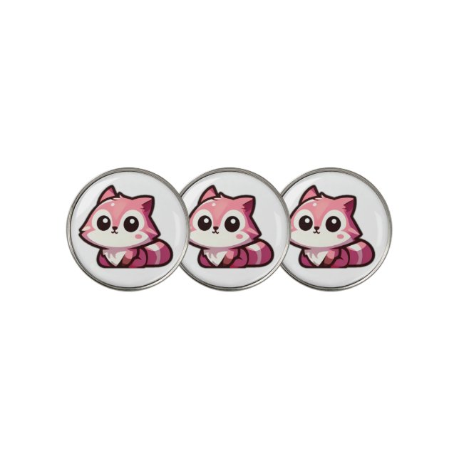 Creepy Staring Cat Golf Markers (3 Up)