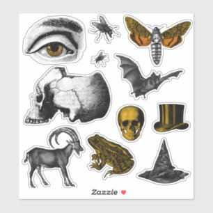 Creepy things  sticker