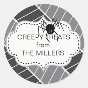 Creepy Treats ID219 Classic Round Sticker