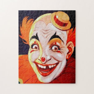 Creepy Vintage Clown 13 Puzzle