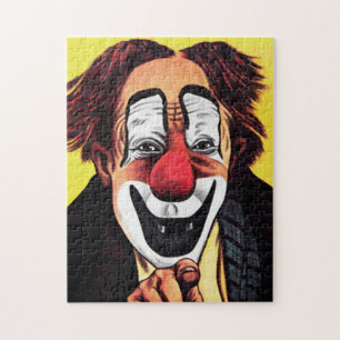 Creepy Vintage Clown 3 Puzzle