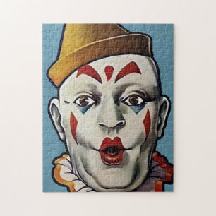 Creepy Vintage Clown 4 Puzzle