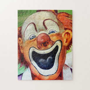 Creepy Vintage Clown 7 Puzzle