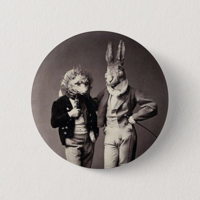 Creepy Vintage Costumes Button (Front)