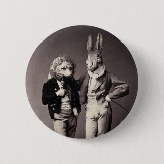 Creepy Vintage Costumes Button
