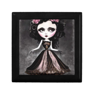Creepy Vintage Doll Gift Box