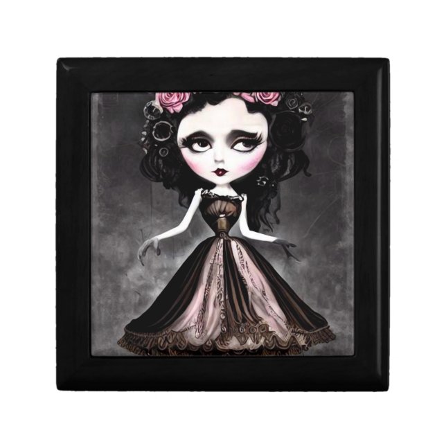 Creepy Vintage Doll Gift Box (Front)