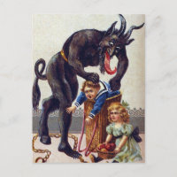 Creepy Vintage Krampus