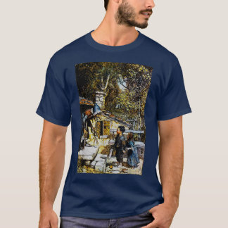 Creepy Witch Retro Fairy Tale Hansel and Gretel T-Shirt