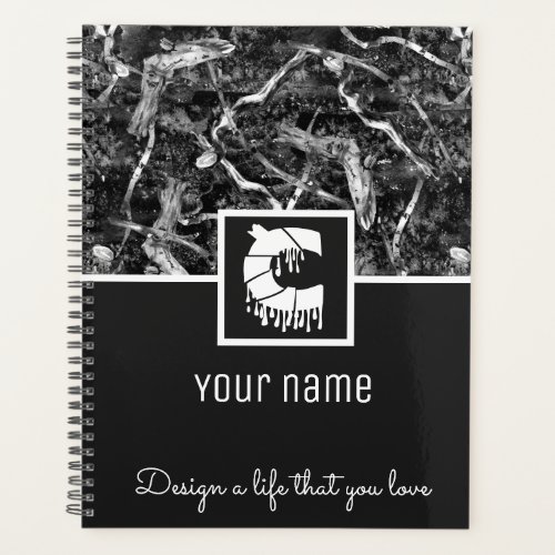 CREEPY WOODS C MONOGRAM PLANNER