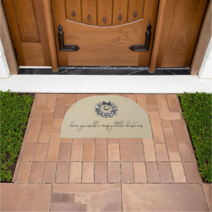 Creepy Wreath Doormat