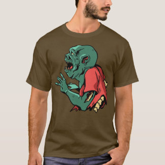 Creepy Zombie Illustration 1 T-Shirt