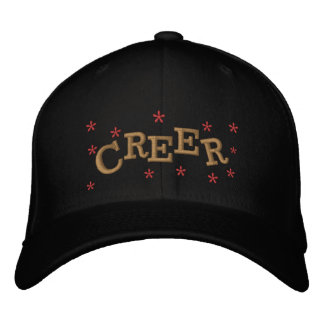 CREER,BELIEVE EMBROIDERED BASEBALL CAP