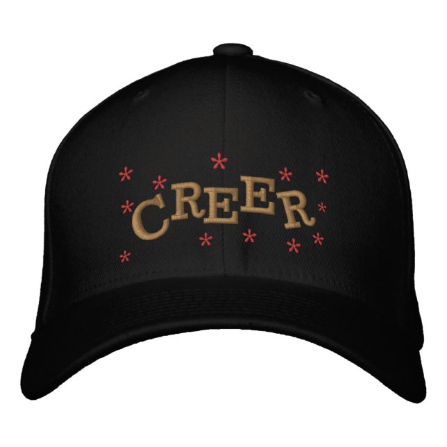 CREER,BELIEVE EMBROIDERED BASEBALL CAP (Front)
