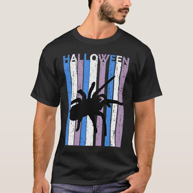Creey Spider Halloween Costume Mens Kids Boy Girls T-Shirt (Front)