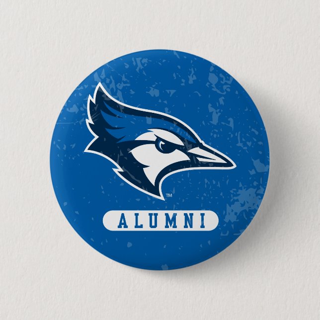 Creighton Alumni University Distressed Button (Front)
