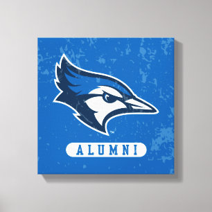 Creighton Alumni University Distressed Canvas Print