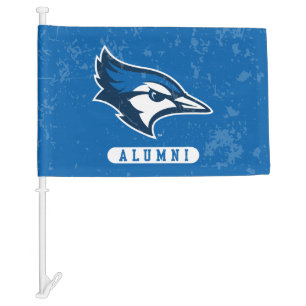 Creighton Alumni University Distressed Car Flag