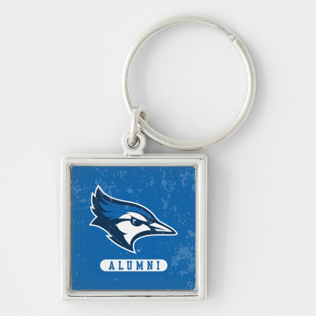 Creighton Alumni University Distressed Keychain (Front)