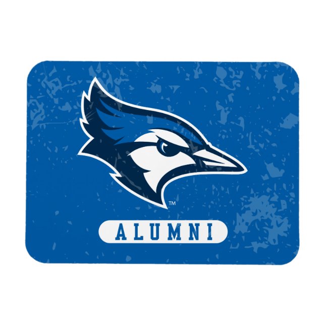 Creighton Alumni University Distressed Magnet (Horizontal)