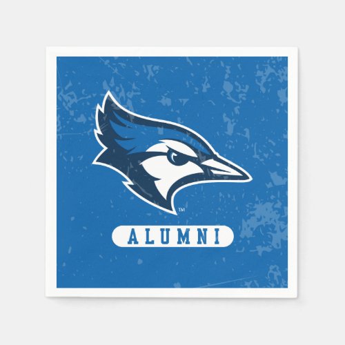 Creighton Alumni University Distressed Napkins