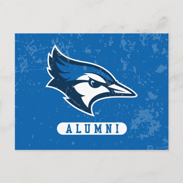 Creighton Alumni University Distressed Postcard (Front)