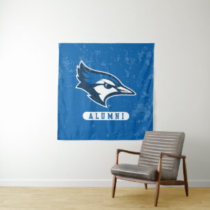 Creighton Alumni University Distressed Tapestry