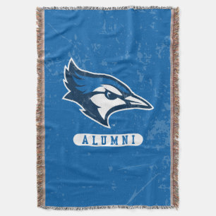 Creighton Alumni University Distressed Throw Blanket
