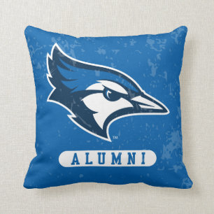 Creighton Alumni University Distressed Throw Pillow