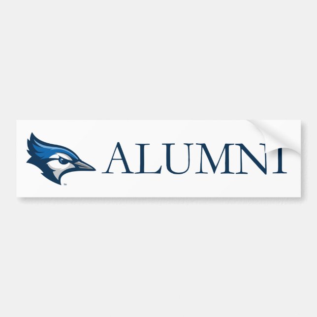 Creighton University Alumni Bumper Sticker (Front)
