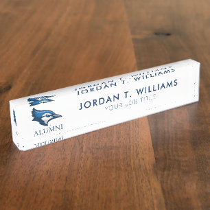 Creighton University Alumni Desk Name Plate