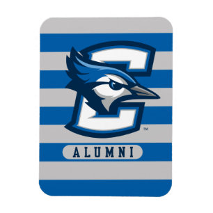 Creighton University Alumni Stripes Magnet
