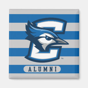 Creighton University Alumni Stripes Magnet