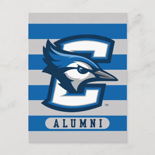 Creighton University Alumni Stripes Postcard