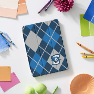 Creighton University Argyle Pattern iPad Pro Cover