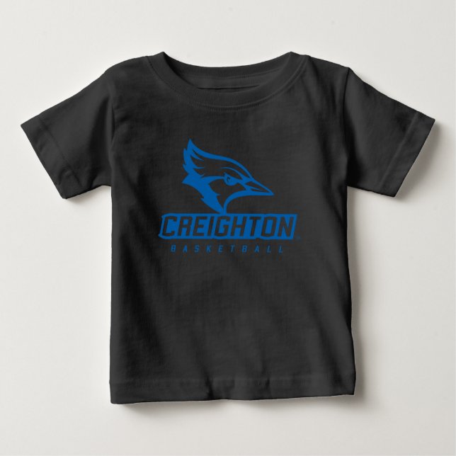 Creighton University Basketball Baby T-Shirt (Front)