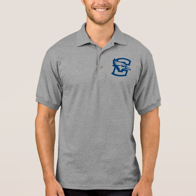 Creighton University Blue C Polo Shirt (Front)