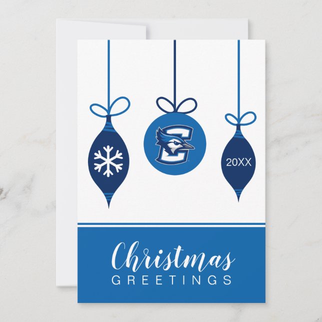 Creighton University Bluejay | Holiday Card (Front)