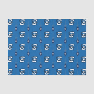 Creighton University Bluejay Holiday Tissue Paper