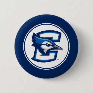 Creighton University Bluejay Logo Button