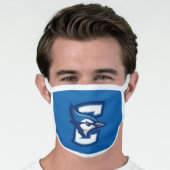 Creighton University Bluejay Logo Face Mask (Worn Him)